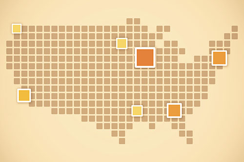 Search by specialty, geographic preferences