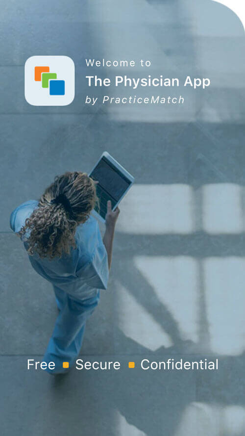 PracticeMatch mobile app