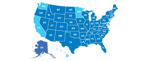 Top paying states for nurse practitioners