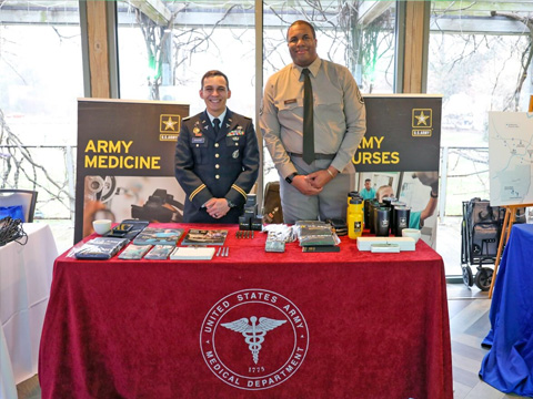 Army Medicine at PracticeMatch Career Fair in Saint Louis